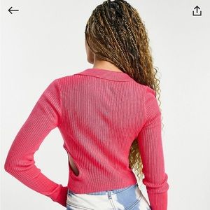 Brand new polo cropped cardigan